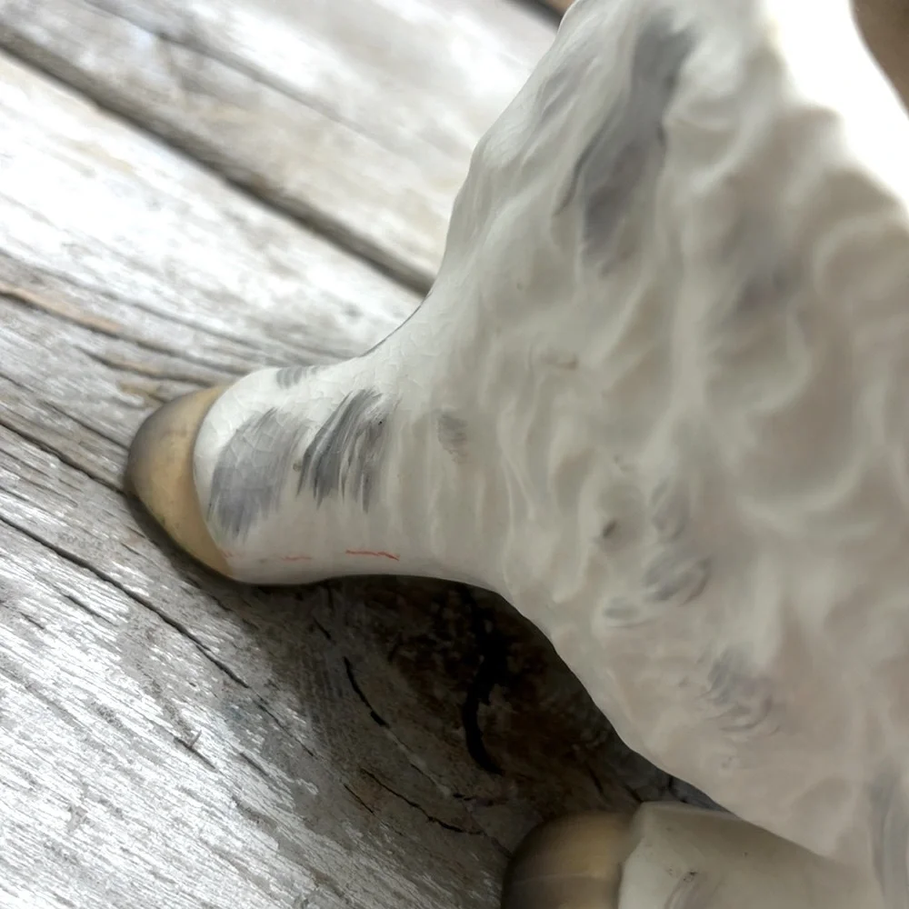 Vintage Napco Lamb Ceramic Planter. Numbered | Kitschy | Anthropomorphic